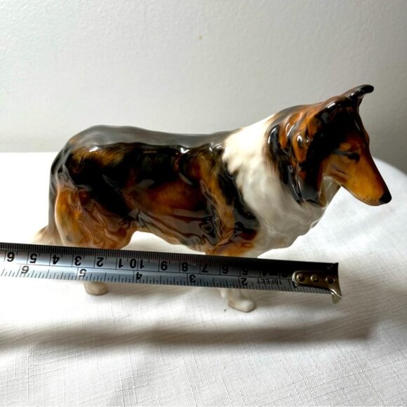 Royal Doulton Vintage Antique Porcelain Collie Dog HN 1058 Rare ASHTEAD APPLAUSE - Picture 7 of 9
